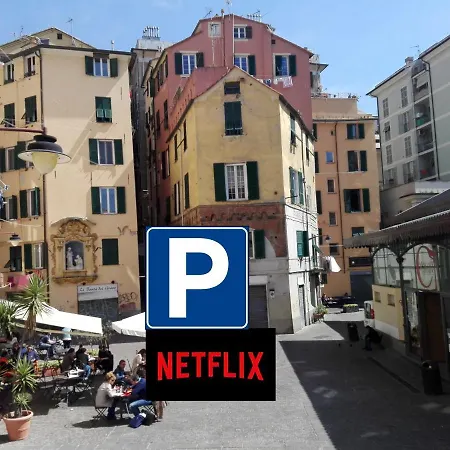 Houseingenoacenter2 Parking * Genua